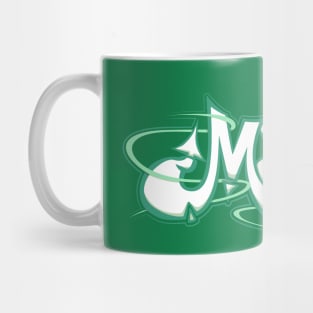 Green graffiti make Mug